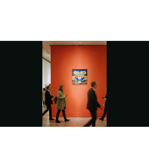 Tableau huile "Un Autre Voyage" — Claire Laloux | Madeleine Home Desig