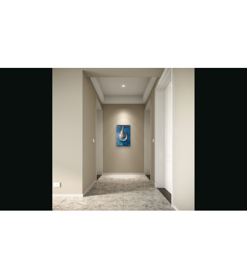 Tableau huile "La Goutte" — Claire Laloux | Madeleine Home Design