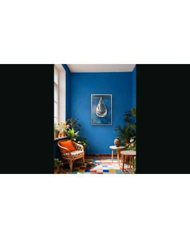 Tableau huile "La Goutte" — Claire Laloux | Madeleine Home Design