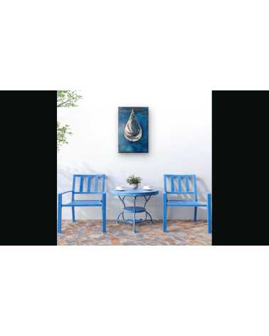 Tableau huile "La Goutte" — Claire Laloux | Madeleine Home Design