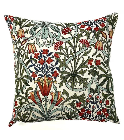 Coussin florale style Morris