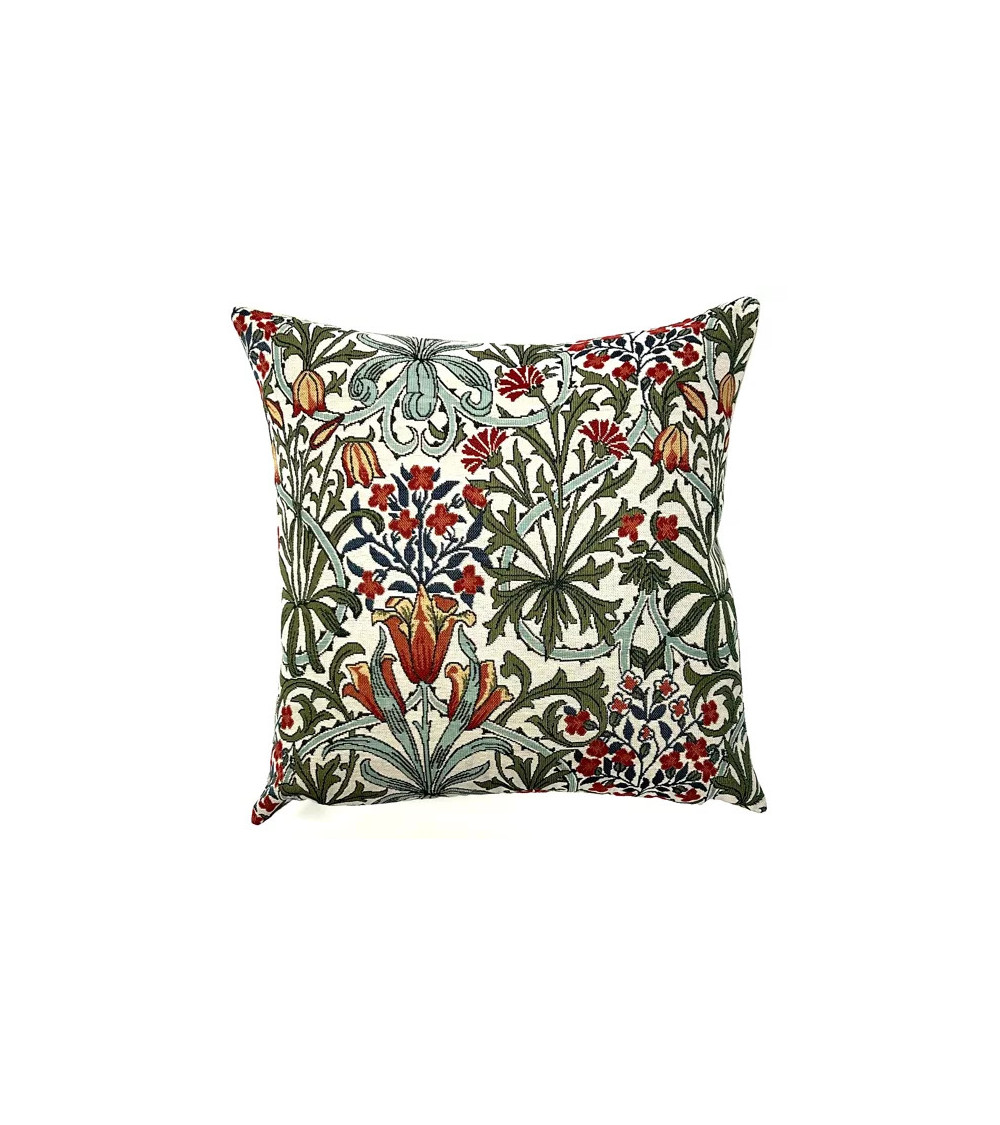 Coussin florale style Morris