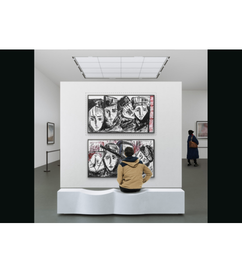 Zehra Doğan — Femmes kurdes 1 | Digigraphie limitée