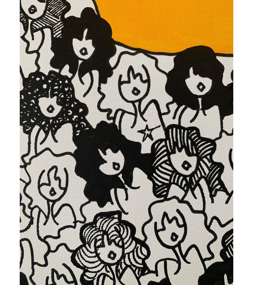 The Wave – Œuvre originale de Caroline Montigneaux | Acrylique