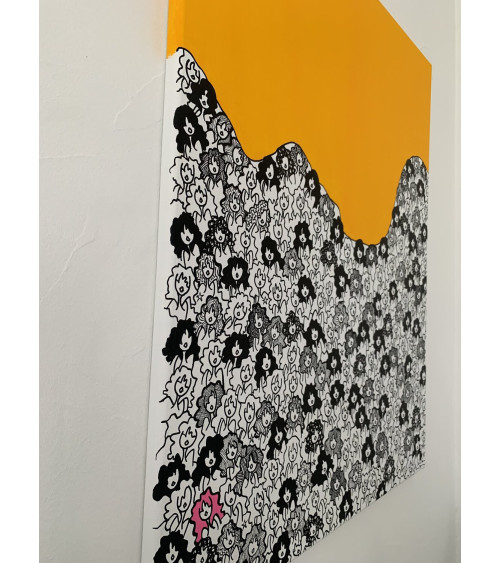 The Wave – Œuvre originale de Caroline Montigneaux | Acrylique