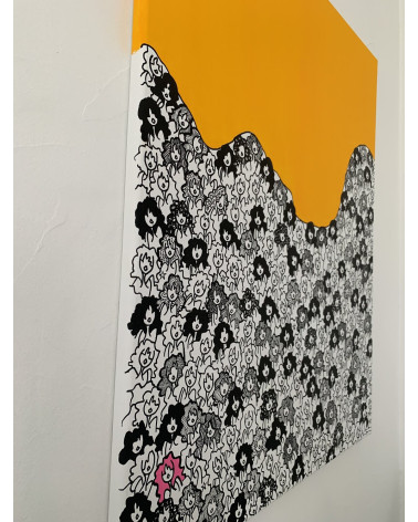 The Wave – Œuvre originale de Caroline Montigneaux | Acrylique