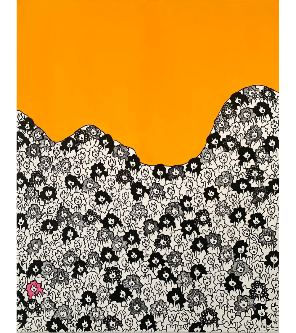 The Wave – Œuvre originale de Caroline Montigneaux | Acrylique