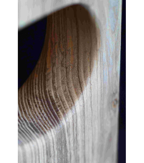 TYPO JG – Sculpture typographique en bois – Marie-Laure Teisseire