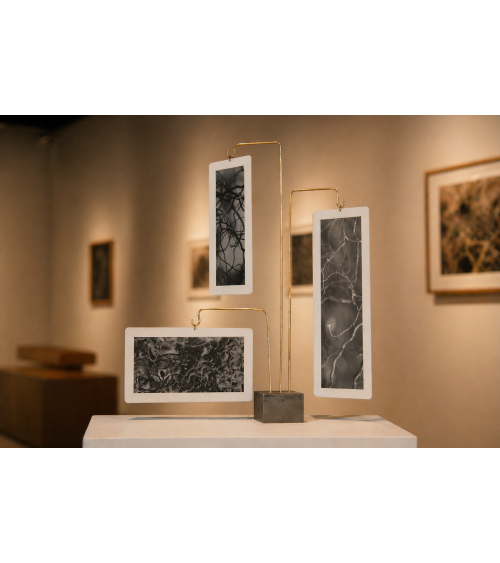 Composition « Compo Photo 224 » M.-L. Teisseire Photo Inox Laiton