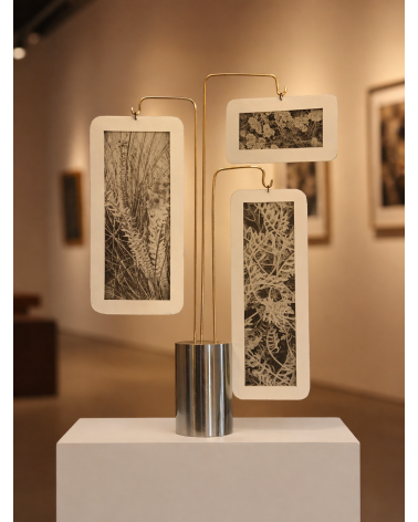 Composition « Compo Photo 124 » M.-L. Teisseire Photo Inox Laiton