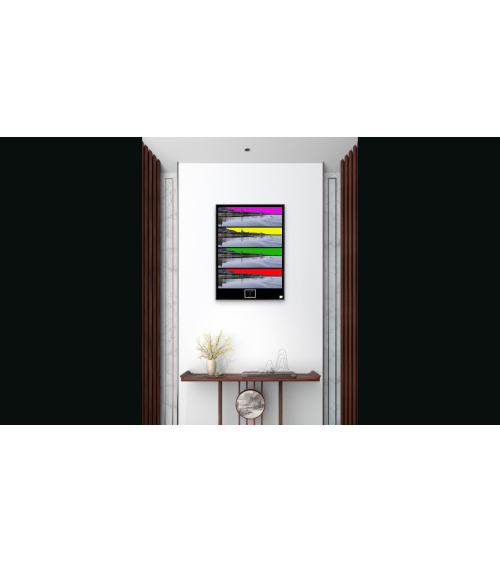 Andy à Saumur – Quadriptyque Pop Art | Digigraphie édition limitée