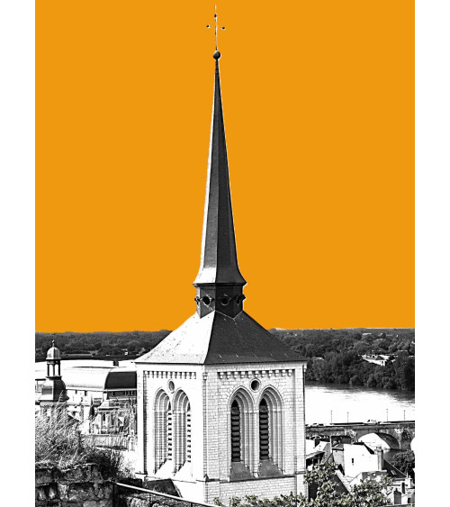 Saint Pierre Orange – Art contemporain architectural | Digigraphie
