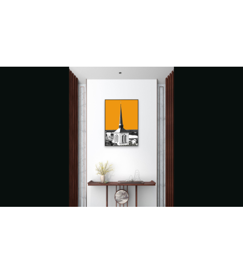 Saint Pierre Orange – Art contemporain architectural | Digigraphie