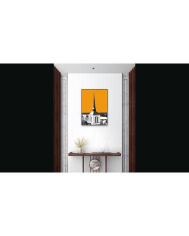 Saint Pierre Orange – Art contemporain architectural | Digigraphie