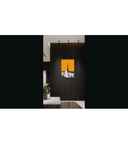 Saint Pierre Orange – Art contemporain architectural | Digigraphie