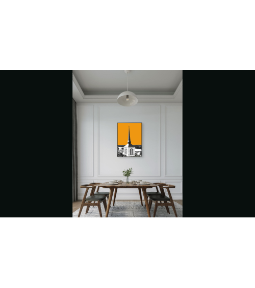 Saint Pierre Orange – Art contemporain architectural | Digigraphie