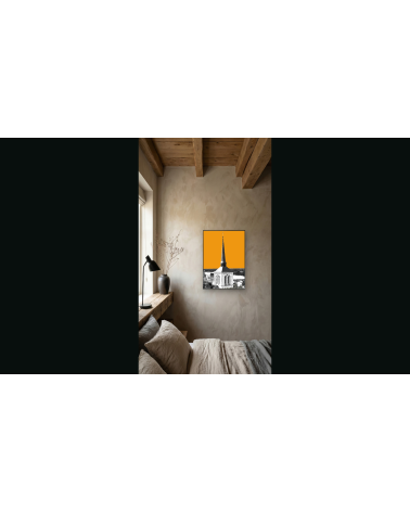 Saint Pierre Orange – Art contemporain architectural | Digigraphie