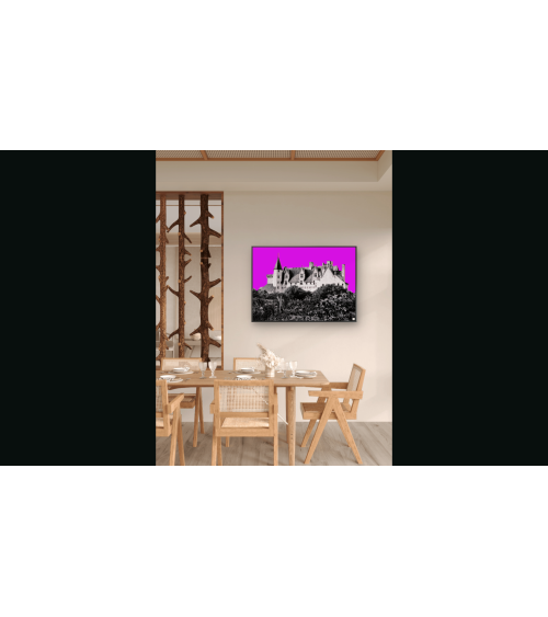Montsoreau Purple – Œuvre contemporaine en édition limitée