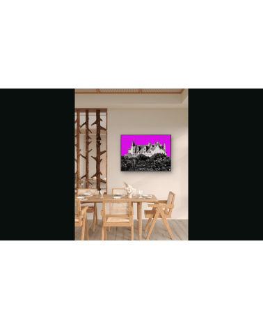 Montsoreau Purple – Œuvre contemporaine en édition limitée