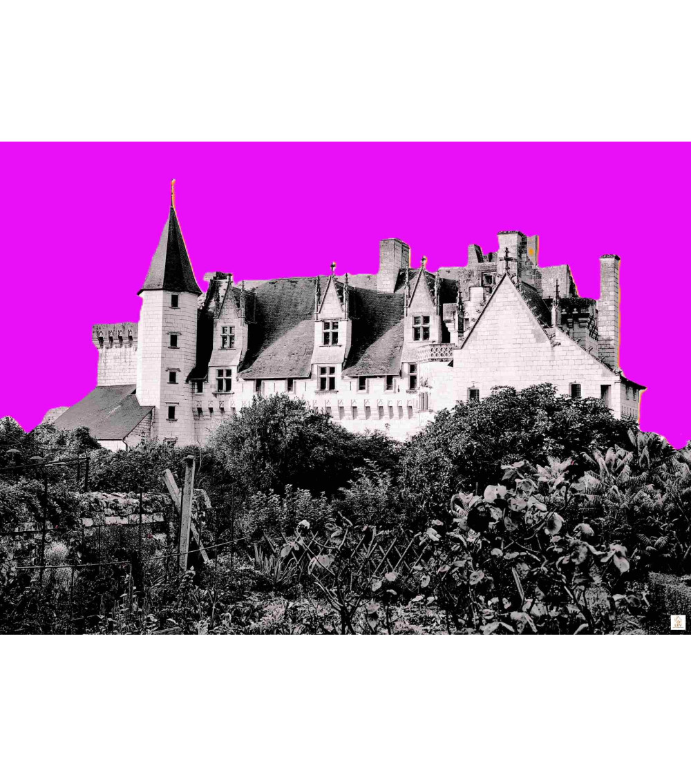 Montsoreau Purple – Œuvre contemporaine en édition limitée