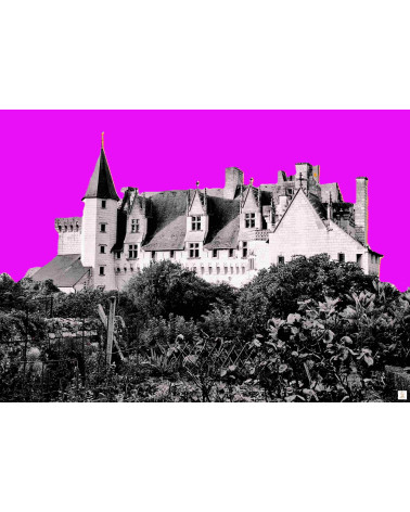 Montsoreau Purple – Œuvre contemporaine en édition limitée