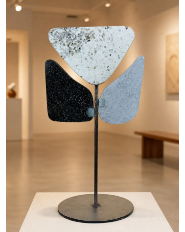 TRIVIUM II ÉMERGENCE – Sculpture Marie-Laure TEISSEIRE | Art contempor