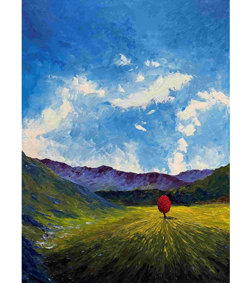ANCRAGE – Peinture contemporaine Marie de Vençay | Madeleine Home Desi