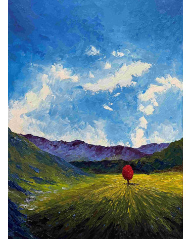 ANCRAGE – Peinture contemporaine Marie de Vençay | Madeleine Home Desi