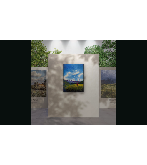 ANCRAGE – Peinture contemporaine Marie de Vençay | Madeleine Home Desi