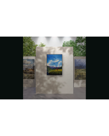 ANCRAGE – Peinture contemporaine Marie de Vençay | Madeleine Home Desi