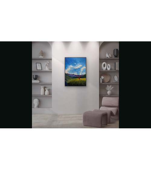 ANCRAGE – Peinture contemporaine Marie de Vençay | Madeleine Home Desi