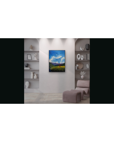 ANCRAGE – Peinture contemporaine Marie de Vençay | Madeleine Home Desi