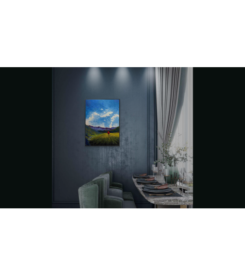 ANCRAGE – Peinture contemporaine Marie de Vençay | Madeleine Home Desi