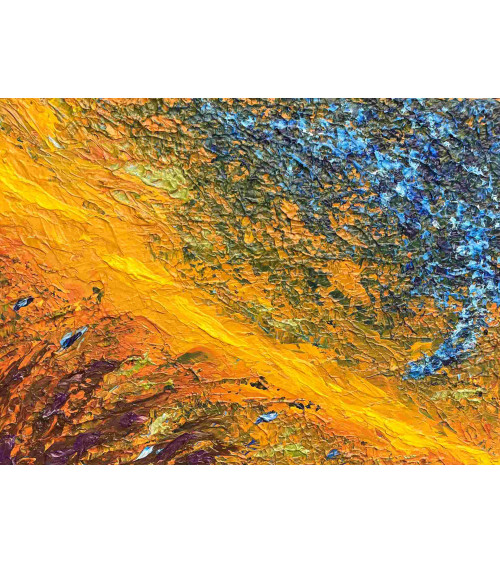 Carminata I — Marie de Vençay | Huile sur toile contemporaine