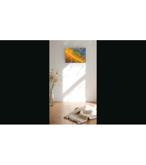 Carminata I — Marie de Vençay | Huile sur toile contemporaine