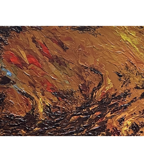 Carminata III — Marie de Vençay | Huile sur toile abstraite
