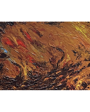 Carminata III — Marie de Vençay | Huile sur toile abstraite