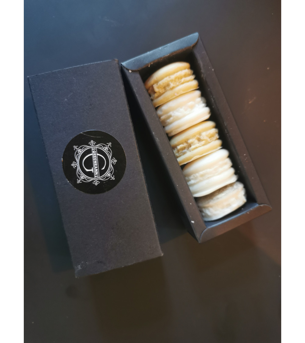 Coffret de macarons en cire parfumée