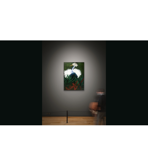 Oiseau Orchidée II – Huile sur toile poétique | Marie de Vençay