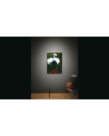 Oiseau Orchidée II – Huile sur toile poétique | Marie de Vençay