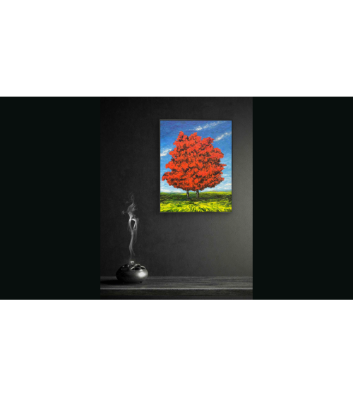 PRESENCE I – Huile sur toile contemporaine | Marie de Vençay