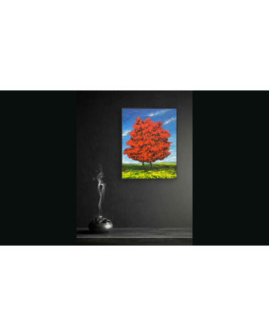 PRESENCE I – Huile sur toile contemporaine | Marie de Vençay