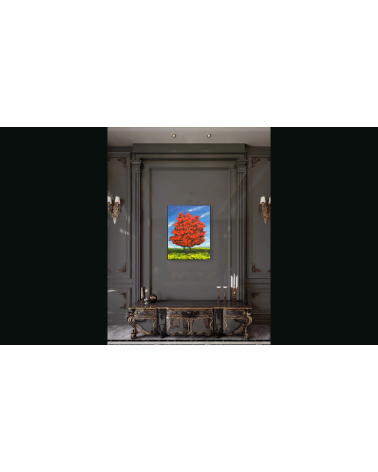 PRESENCE I – Huile sur toile contemporaine | Marie de Vençay