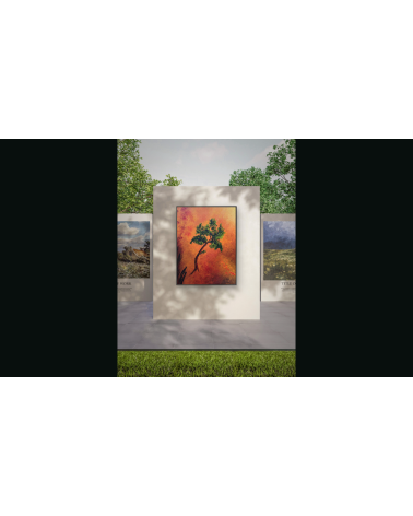 PRESENCE II – Huile sur toile contemporaine | Marie de Vençay
