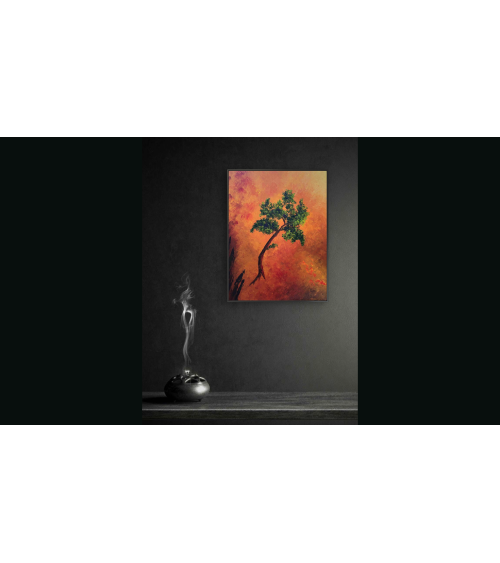 PRESENCE II – Huile sur toile contemporaine | Marie de Vençay