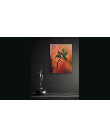 PRESENCE II – Huile sur toile contemporaine | Marie de Vençay