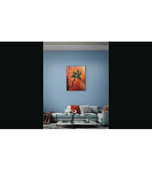 PRESENCE II – Huile sur toile contemporaine | Marie de Vençay