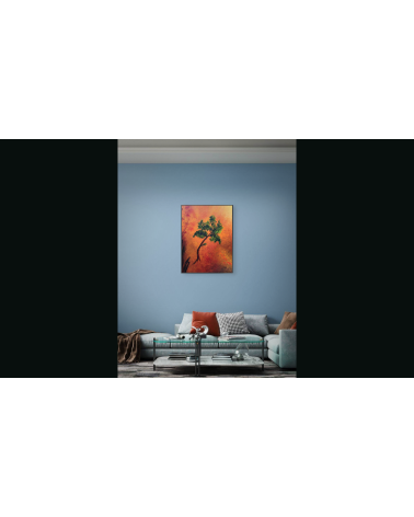 PRESENCE II – Huile sur toile contemporaine | Marie de Vençay