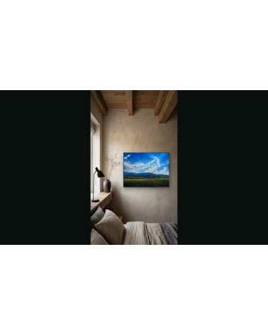SILENCE DU MATIN – Marie de Vençay | Huile sur toile 50 x 70 cm