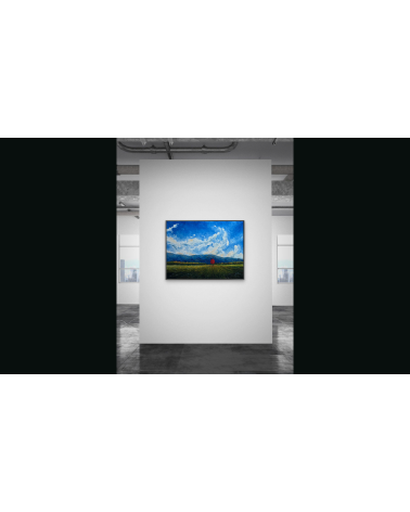 SILENCE DU MATIN – Marie de Vençay | Huile sur toile 50 x 70 cm